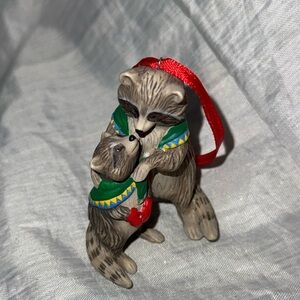 Hallmark Keepsake Ornament Safe and Snug Racoon Collectors Series Christmas